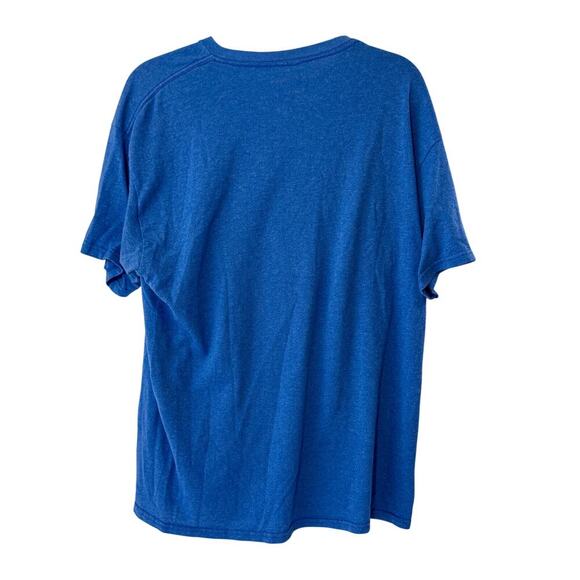 NASA T-Shirt Men Large Space Shuttle Graphic Blue Retro Fifth Sun Fader Y2K - Picture 3 of 3